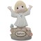 Girl Immersed in God's Love Porcelain Communion Figurine 5.5 Inches